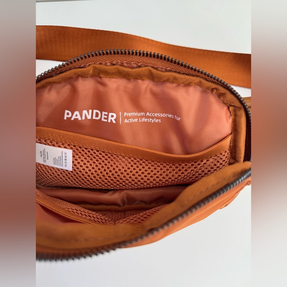 PANDER Everywhere Belt Fanny Pack Bag in Burnt Orange - Picture 2 of 3